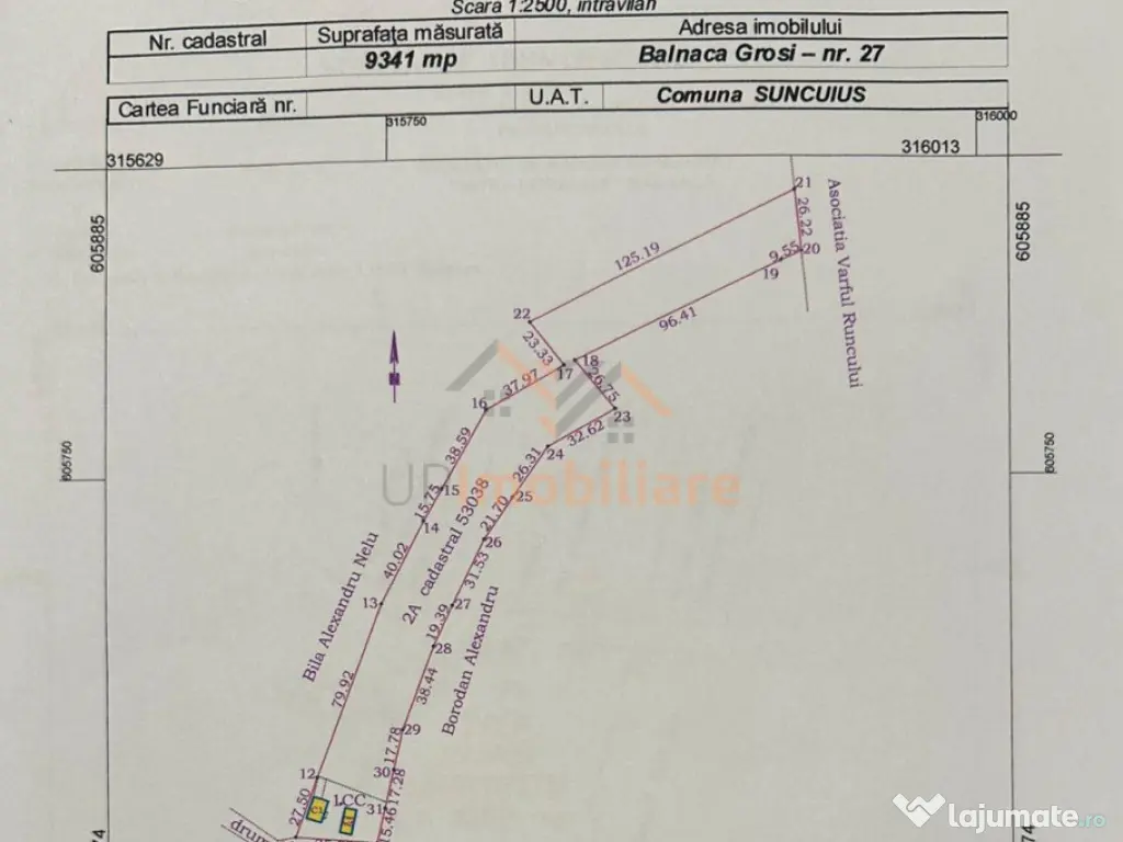 TEREN | 9341 MP | BALNACA GROSI | BIHOR 