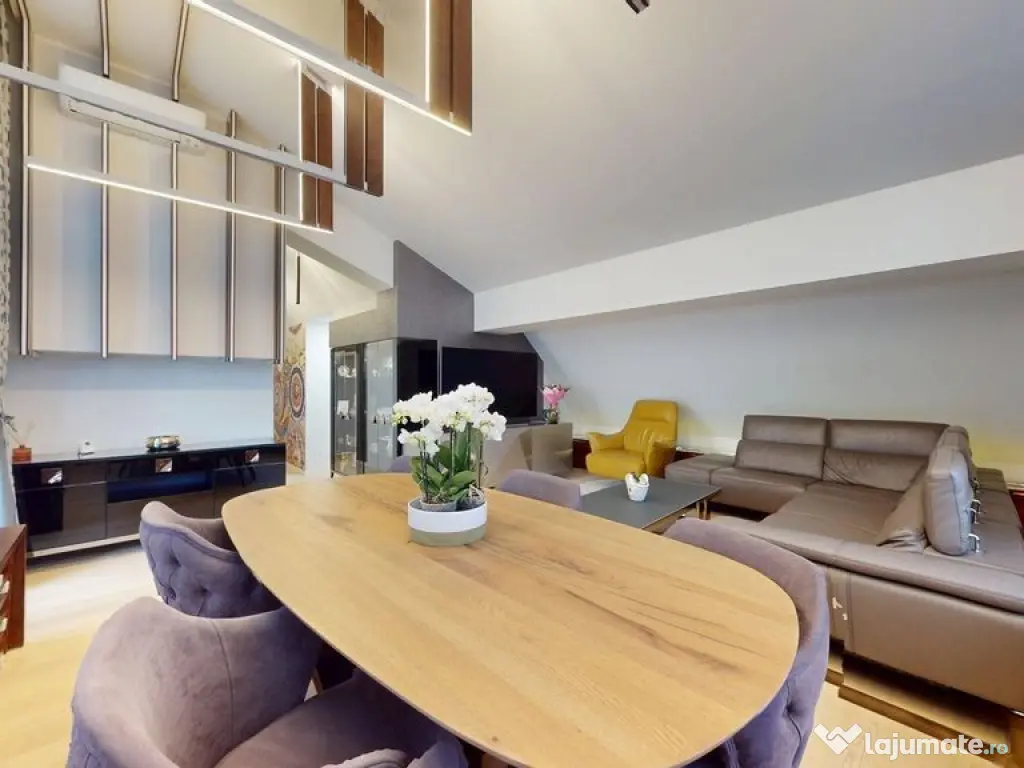 PENTHOUSE DE LUX CU SUFLET – 3 CAMERE, 116 MP + TERASĂ... 