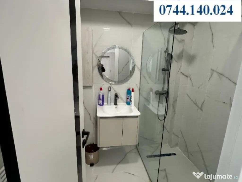 Garsonieră modernă, et.1, ansamblu nou, Str. Fermelor, 300 Eur/lunar 