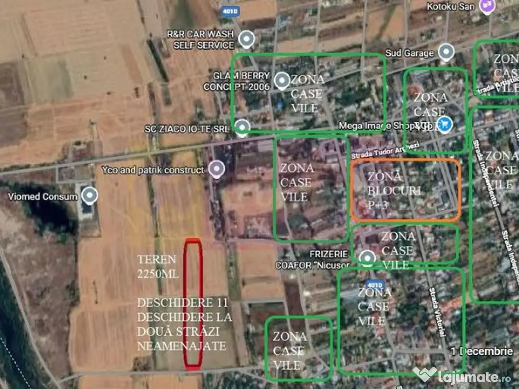 Teren Investiție aproape de București 