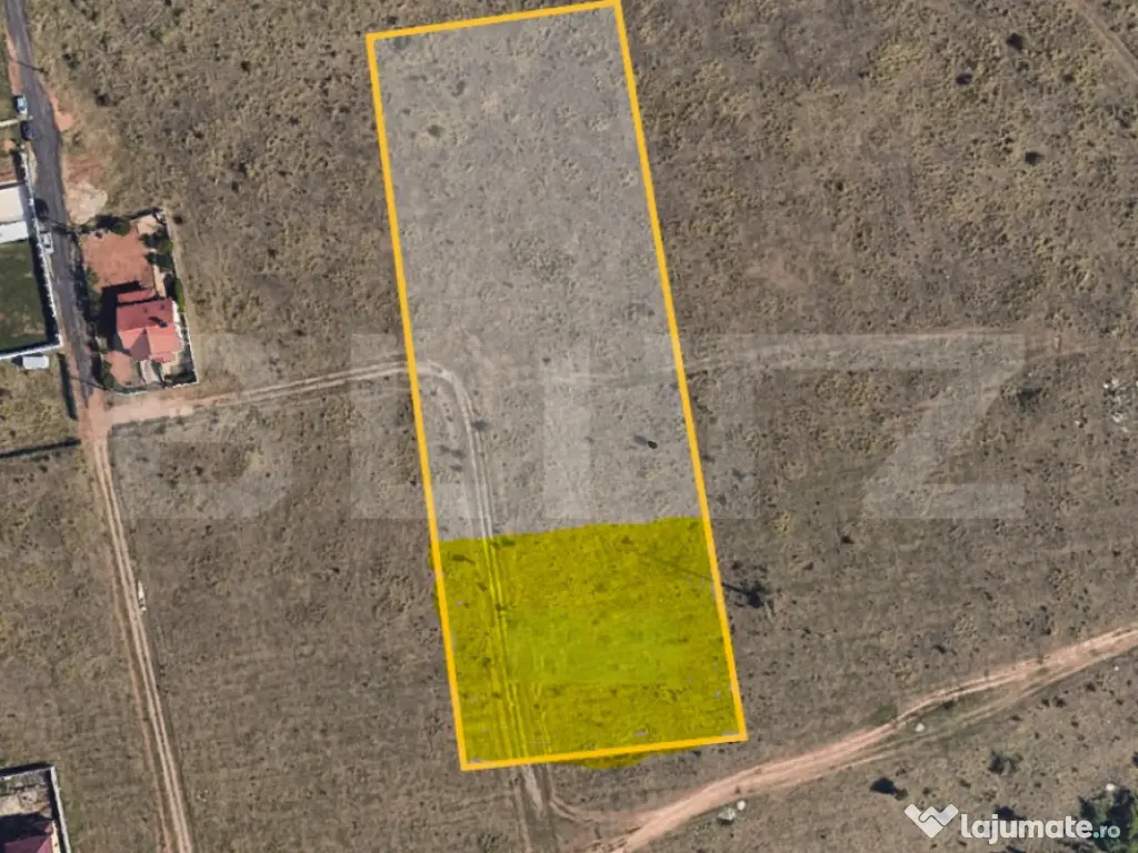 Teren 9.000 mp în Priseaca – Intravilan + Extravilan, apr