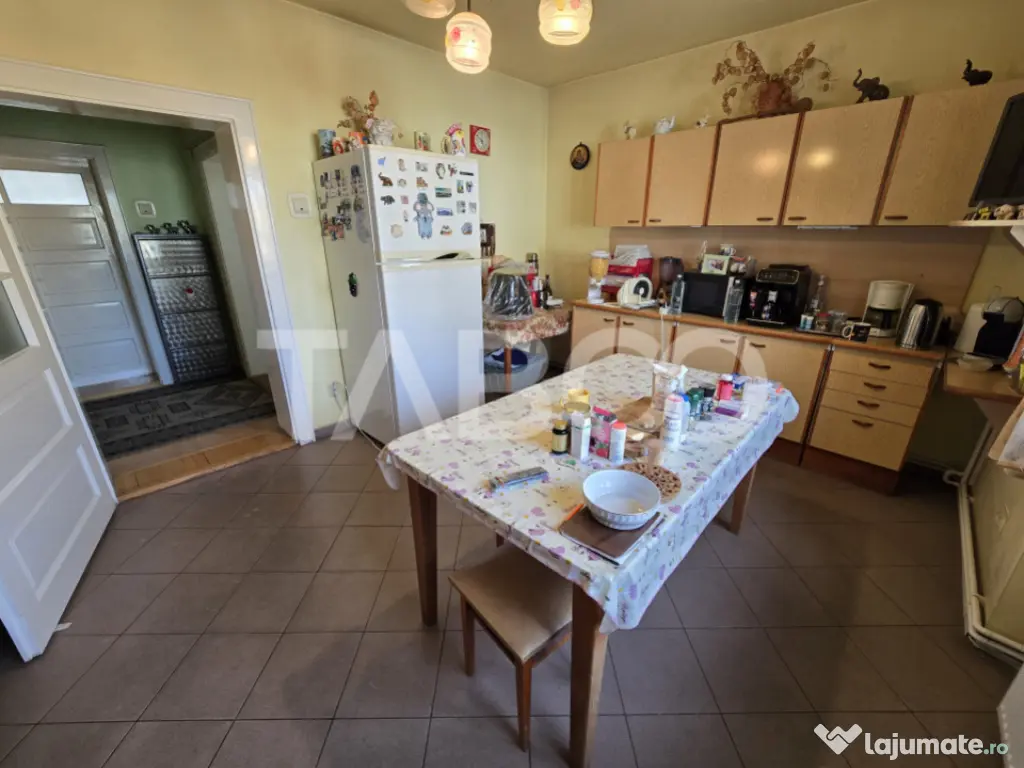 Casa individuala de vanzare teren 972 mp 2 garaje zona Sub A