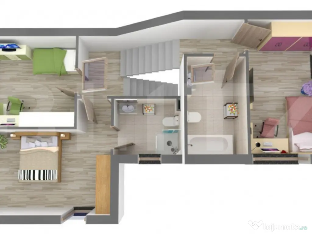 Casa pe calcan cu priveliste superba si compartimentare deos