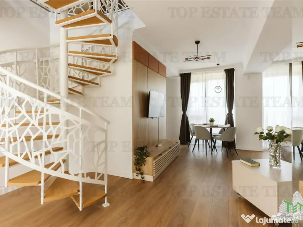 2 camere cu Terasa de 100 mp , Duplex Exclusivist - Lux la 