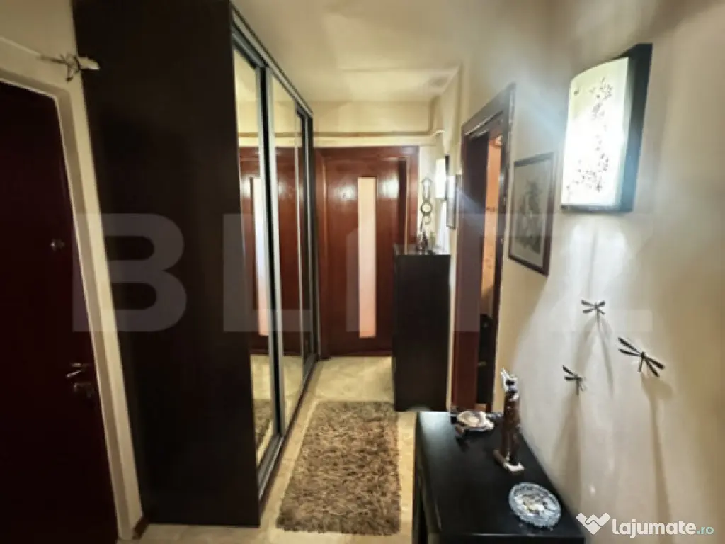 Apartament 3 camere, decomandat, 74 mp, zona Liceul Tudor Ar