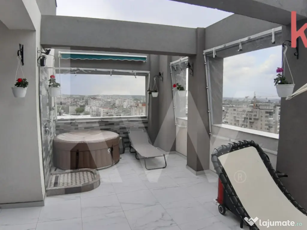 Apartament 2 camere, tip penthouse 