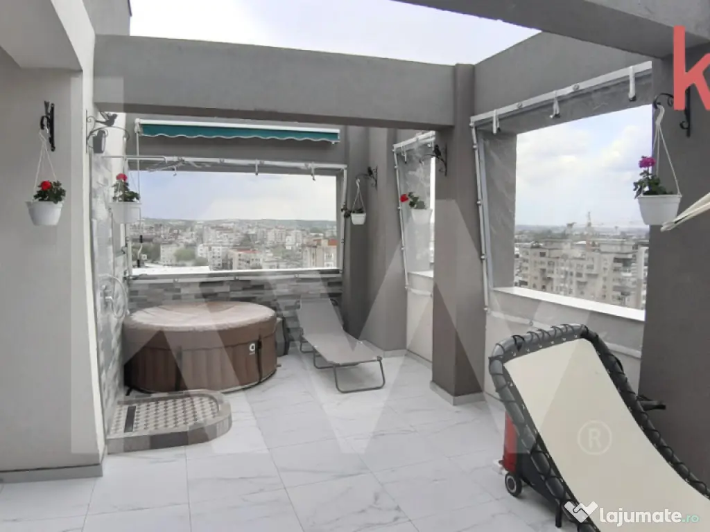 Apartament 2 camere, tip penthouse 