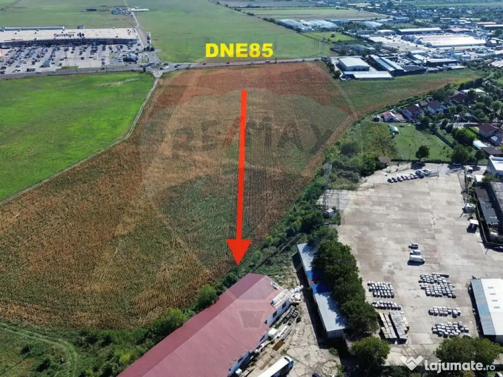 Teren 9160 mp cu 2500mp constructii 