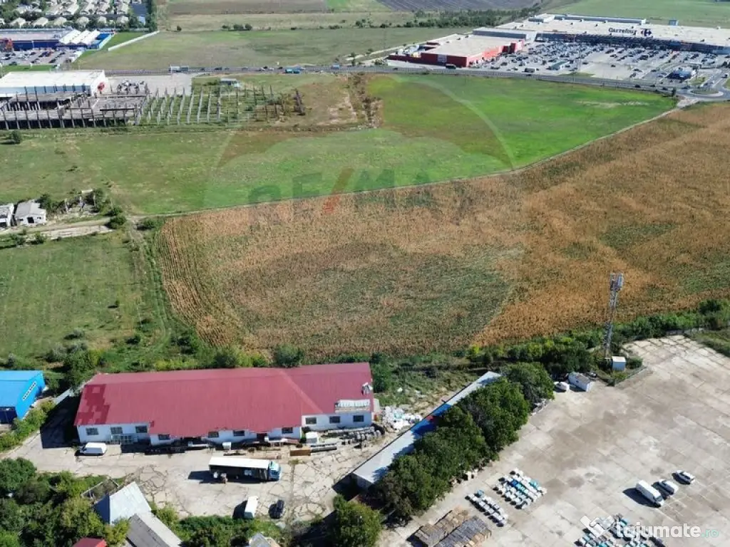 Teren 9160 mp cu 2500mp constructii 