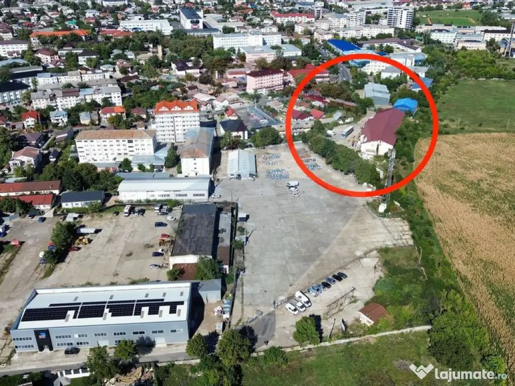 Teren 9160 mp cu 2500mp constructii 