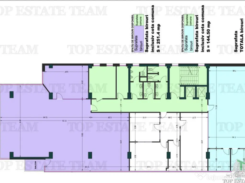 Spatiu de Birouri de 174 mp in Zona Lujerului 