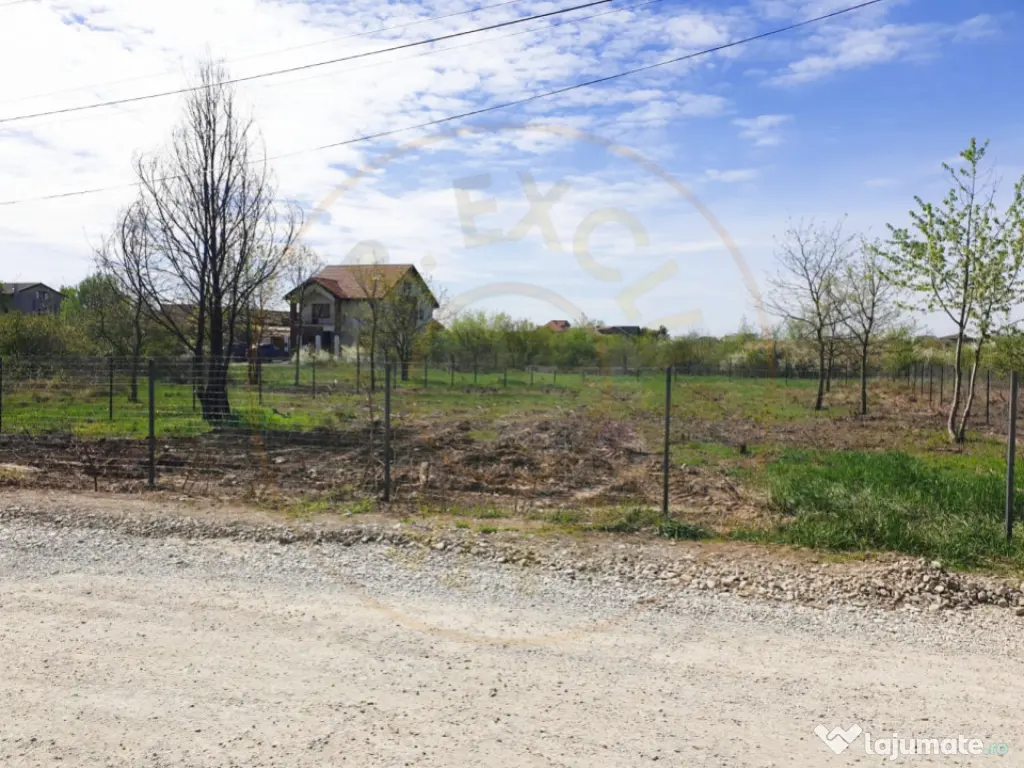 Teren in suprafata de 854 mp utili, cu deschidere pe strada
