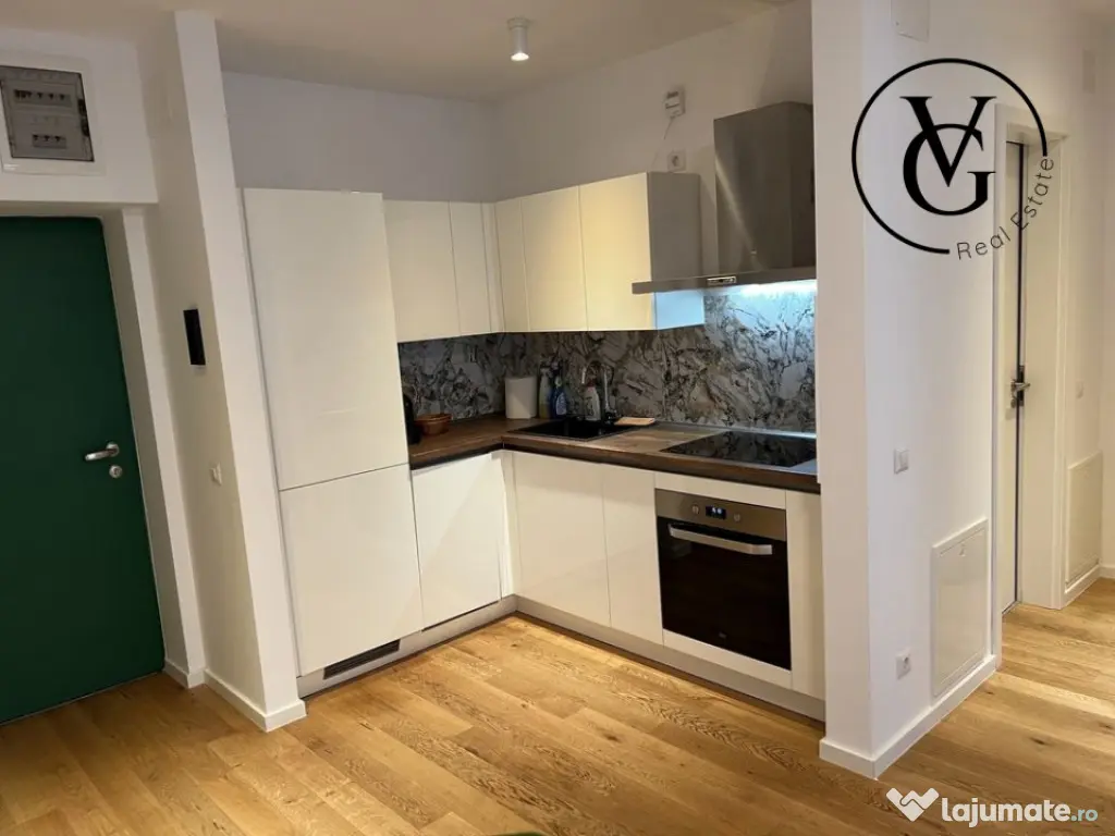 Apartament 2 camere Aviatiei Park complet mobilat 