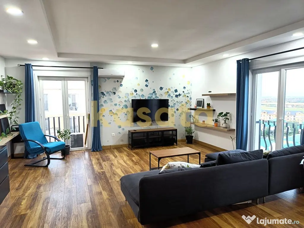 3 camere Cosmopolis I 85 mp I parcare I vedere libera 