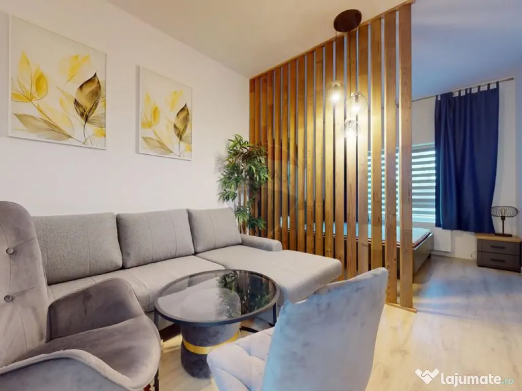 Garsonieră decomandată 42 mp utili, bloc nou - Noua Res...