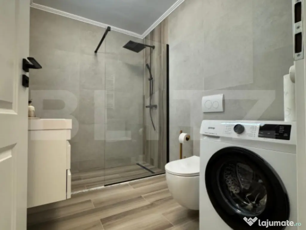 Apartament cu 2 camere, mobilat si utilat, cu parcare, in El