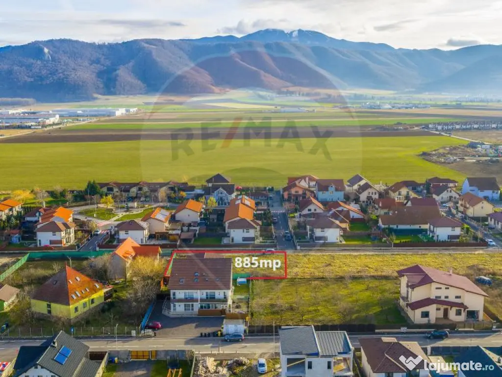 Ghimbav | 885 mp | Lot complet: utilități + PUD | View ... 