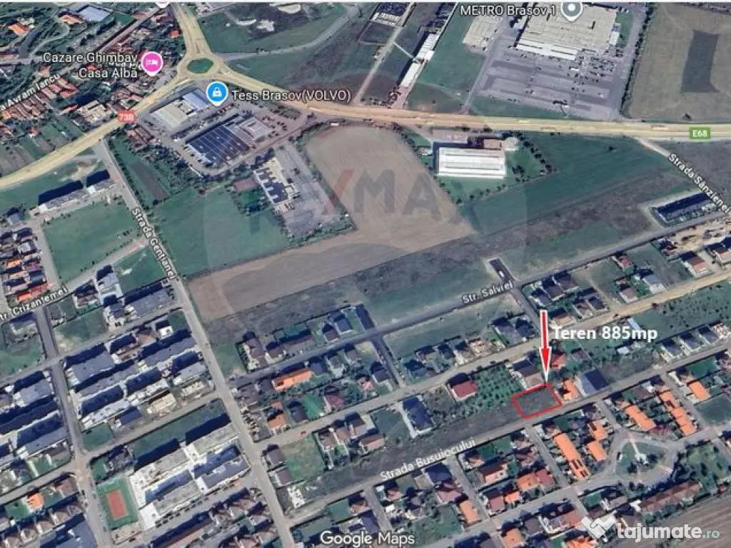 Ghimbav | 885 mp | Lot complet: utilități + PUD | View ... 