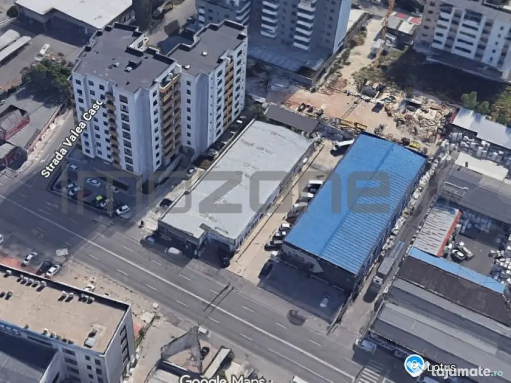 INVESTITIE. Teren cu cladire tip hala/spatiu comercial 97... 