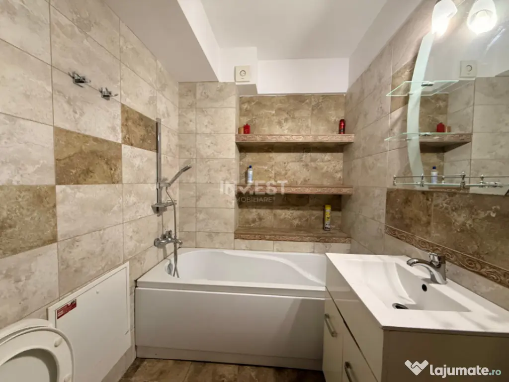 Apartament cu 2 camere, 54 mp utili, în bloc nou, Bucium-Po