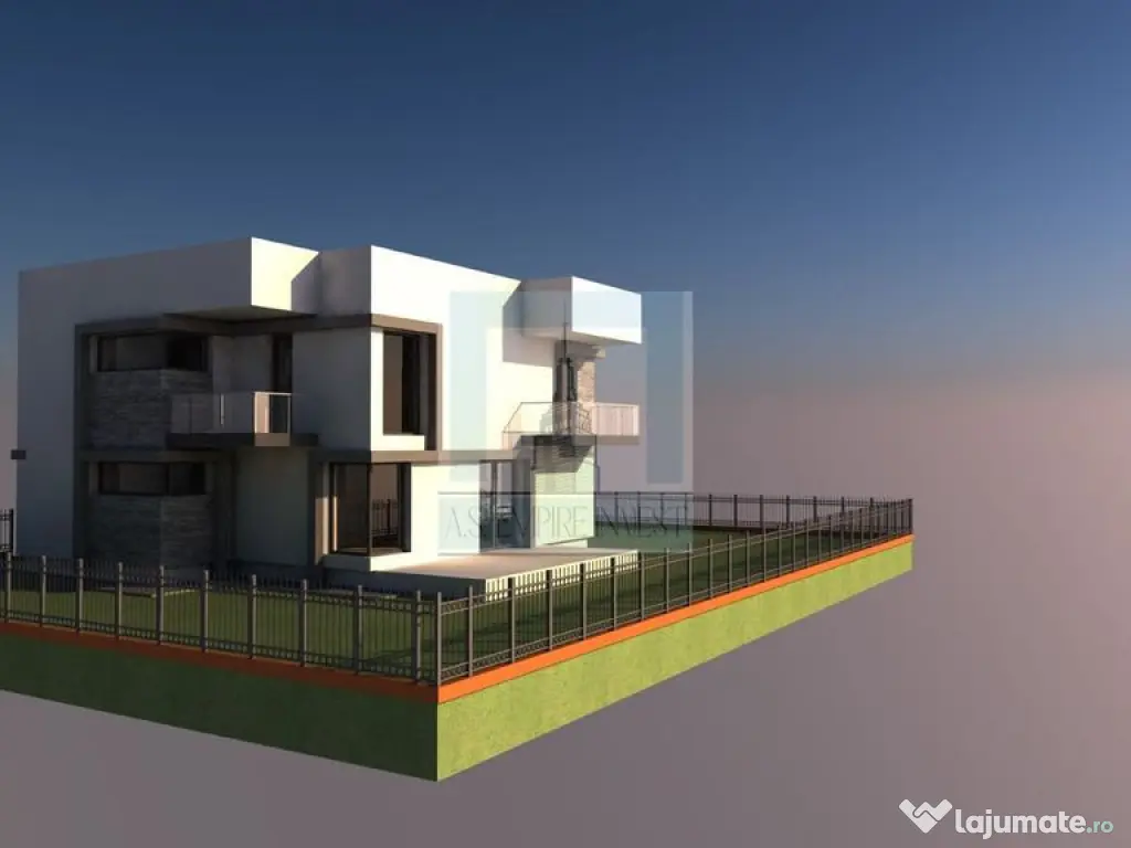 Casa/Villa ,stil Mediteranean, finalizată - zona Primăv... 