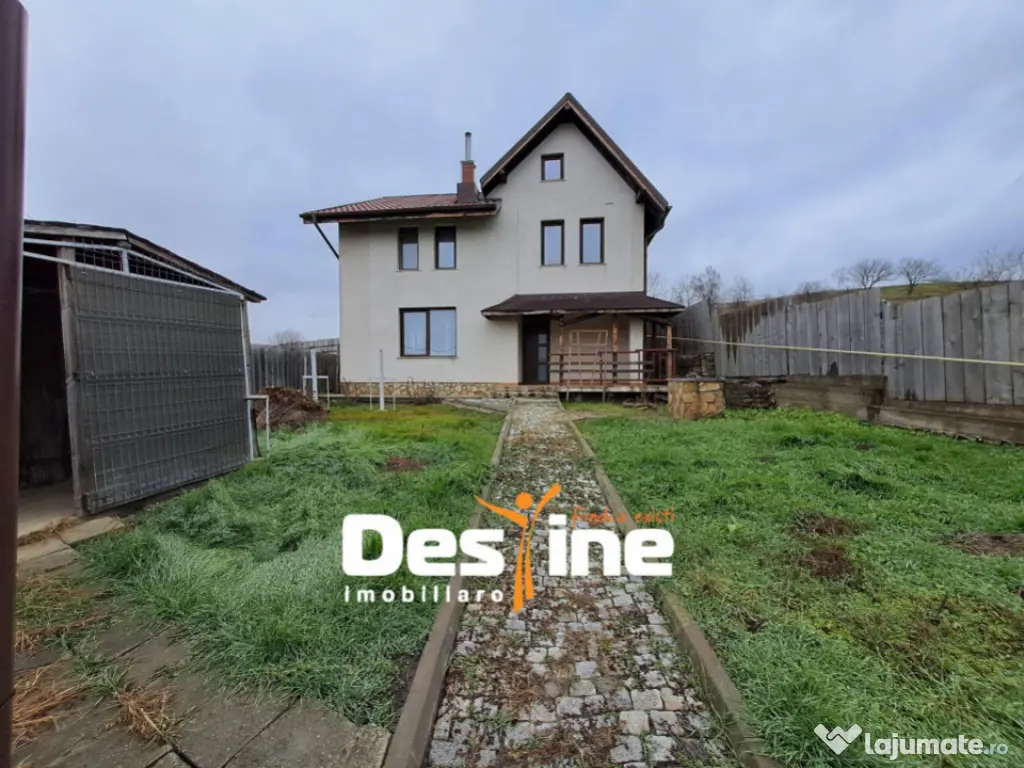 Casa individuala, P+1+POD, 100 MP + 500 mp TEREN, BOGONOS-L