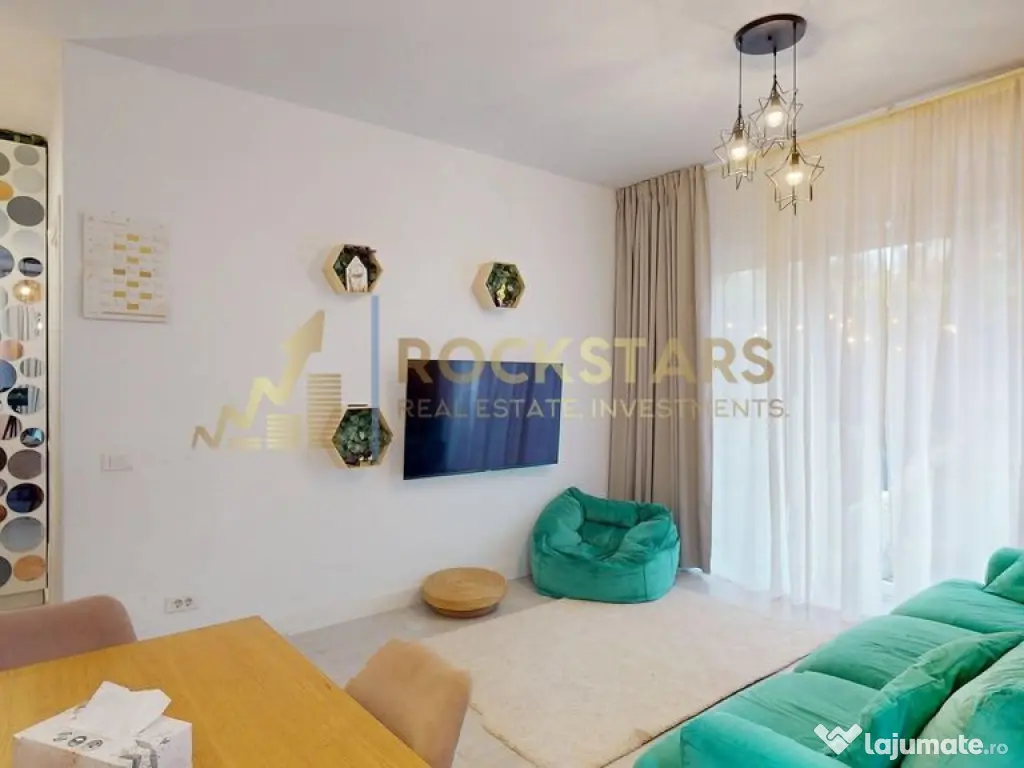 Apartament 2 camere | Bloc Nou | Curte 50 mp | Loc Parcare 
