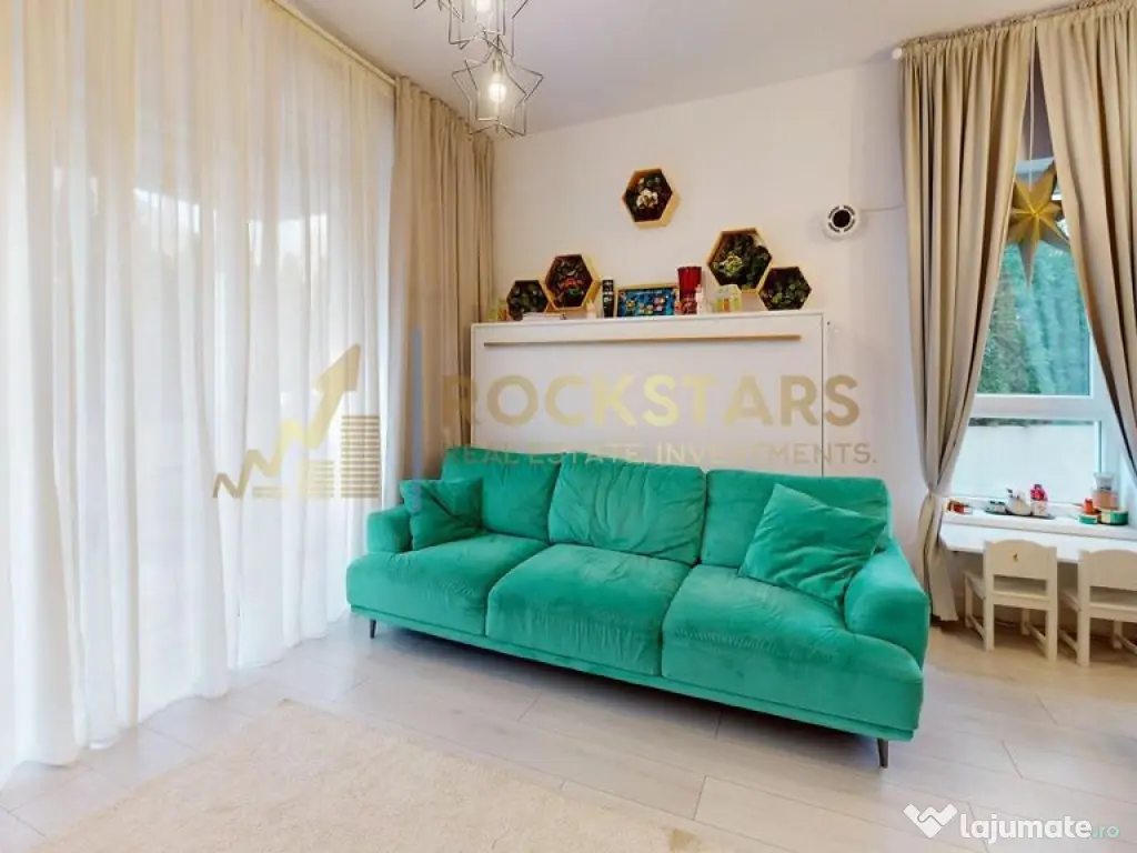 Apartament 2 camere | Bloc Nou | Curte 50 mp | Loc Parcare 