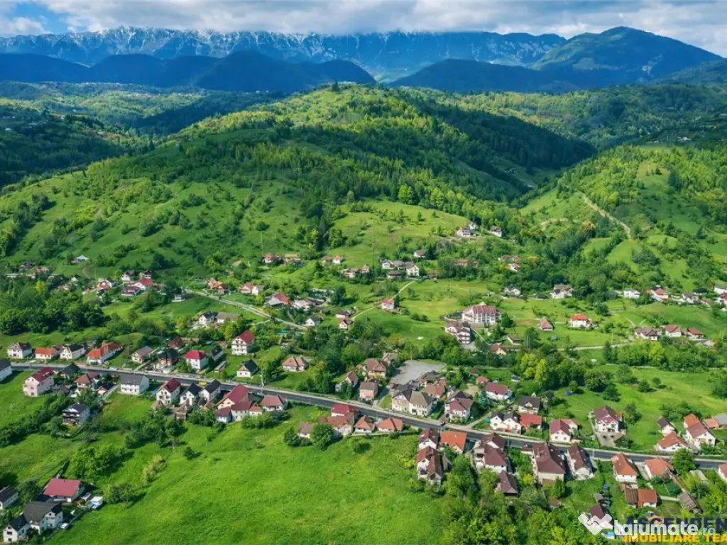 FILM! Constructie rustica tip Casa Verde, cu parau si panora 