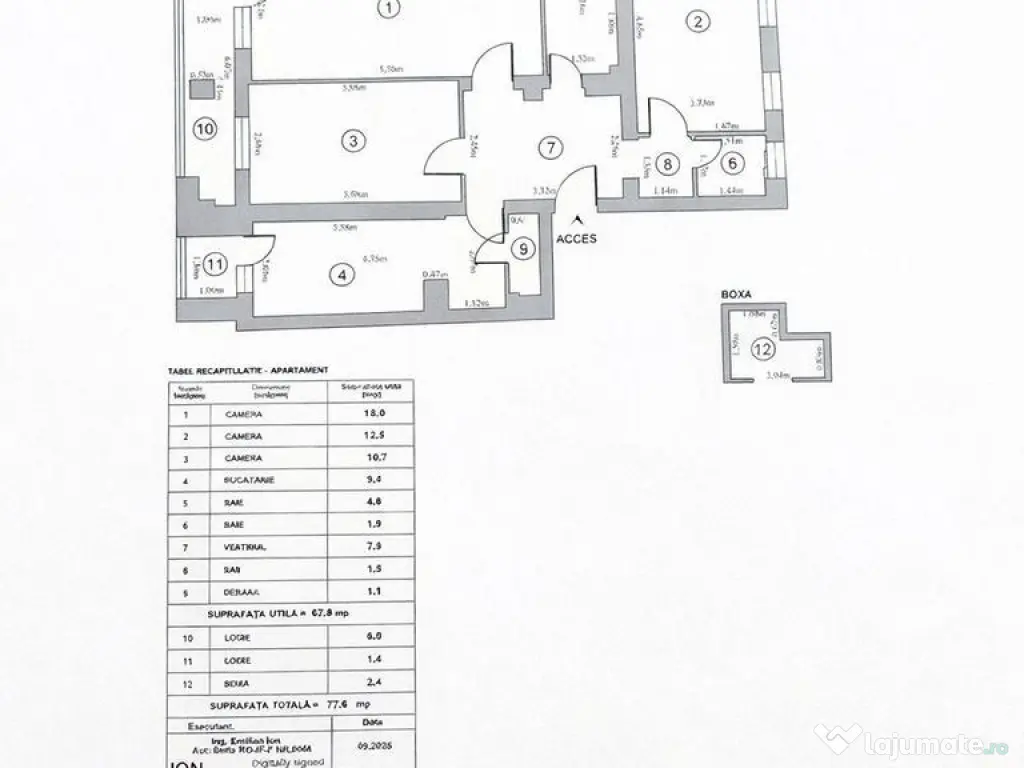 Metrou Dristor | Apartament 3 camere Mihai Bravu nr 309 