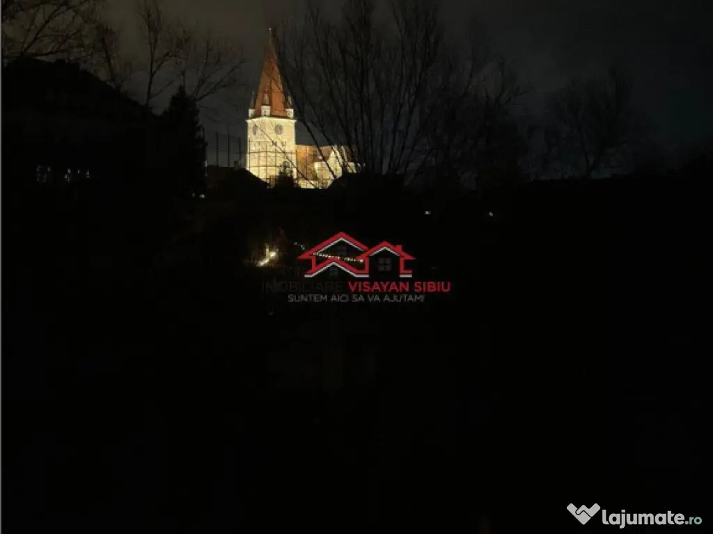 Apartament spatios la casa cu gradina,Cisnadie,comision 0 