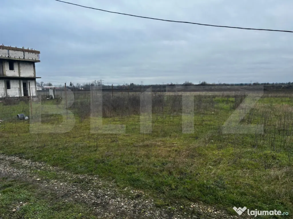 Teren de vanzare, 425 mp, zona Tărtășești în Proximitat