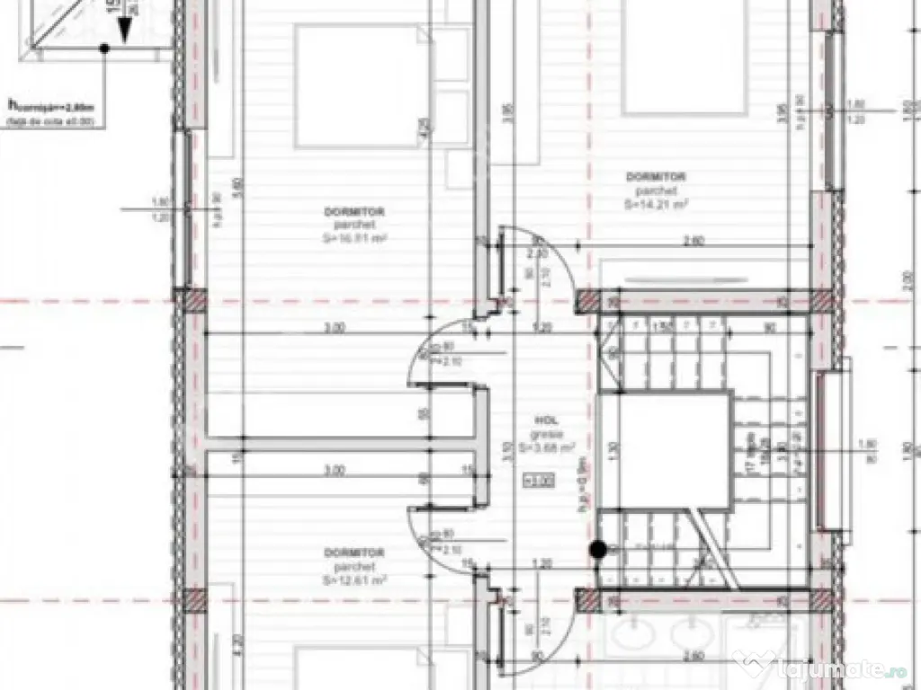 Casa individuala in Selimbar 4 camere decomandate curte indi 