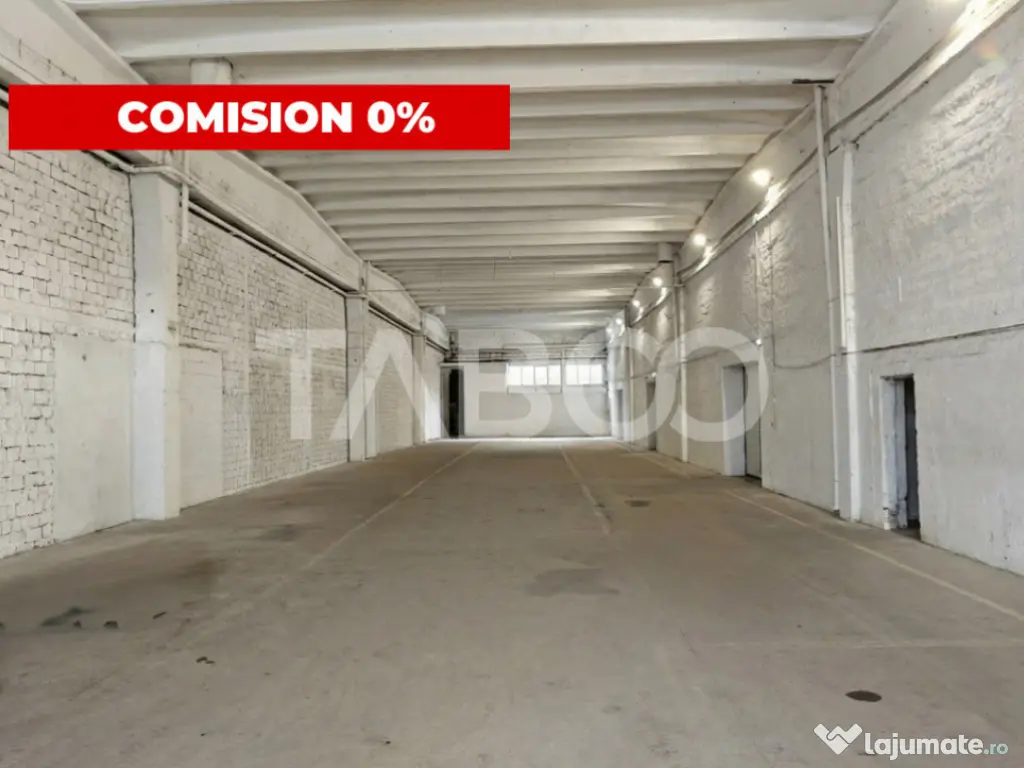 Spatiu Industrial cu rampa pentru camion - pretabil magazin