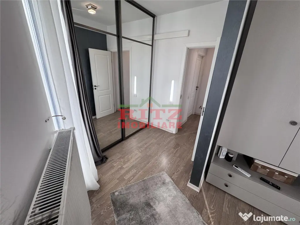 Nou! Ap. de lux, S=90 mp, terasa generoasa, zona Lic. Ion M