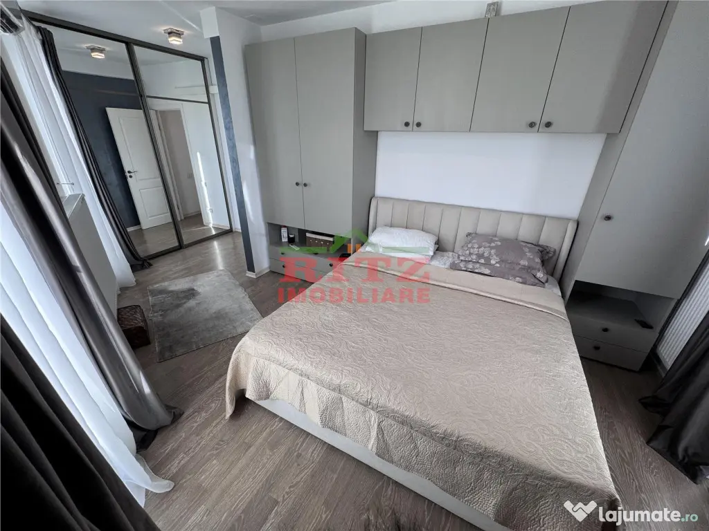 Nou! Ap. de lux, S=90 mp, terasa generoasa, zona Lic. Ion M