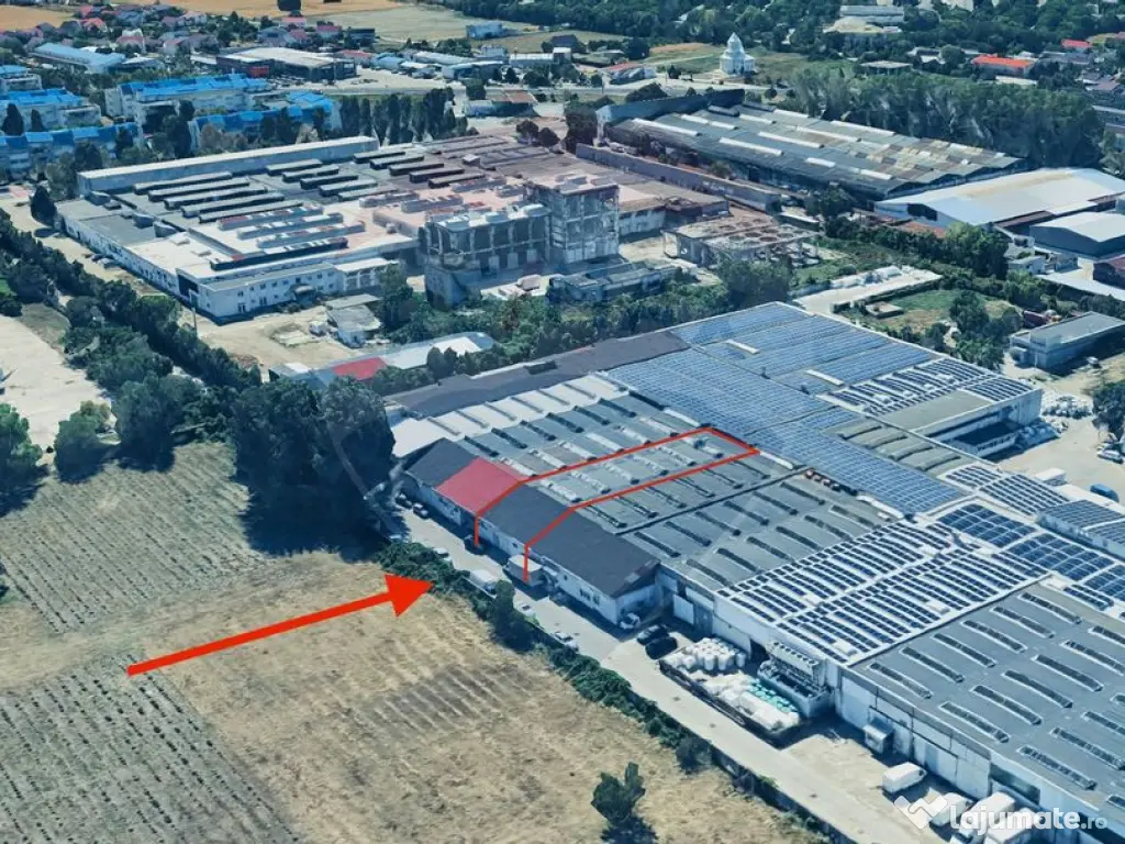 Spațiu industrial 558mp Insta Electric sud 