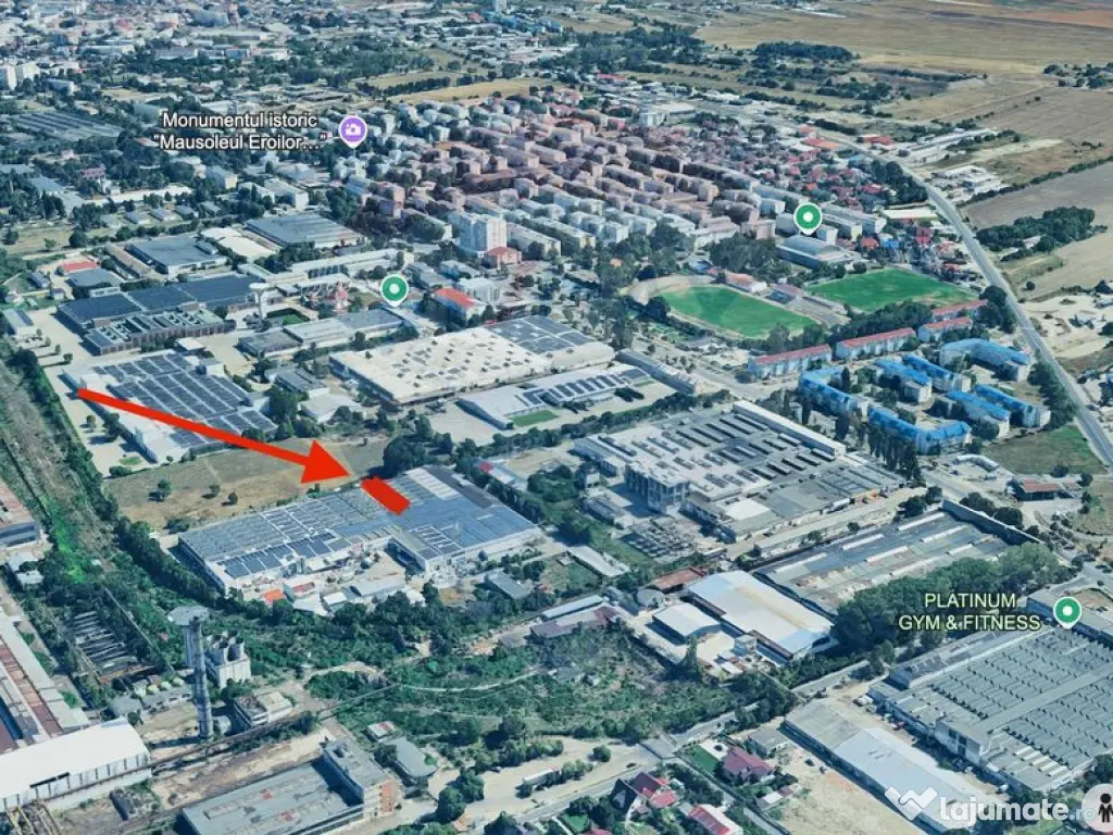 Spațiu industrial 558mp Insta Electric sud 