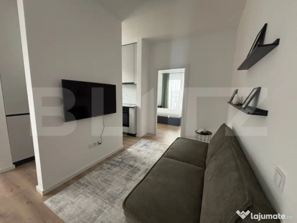 Apartament 2 camere, 52 mp, modern, prima inchiriere, parcar