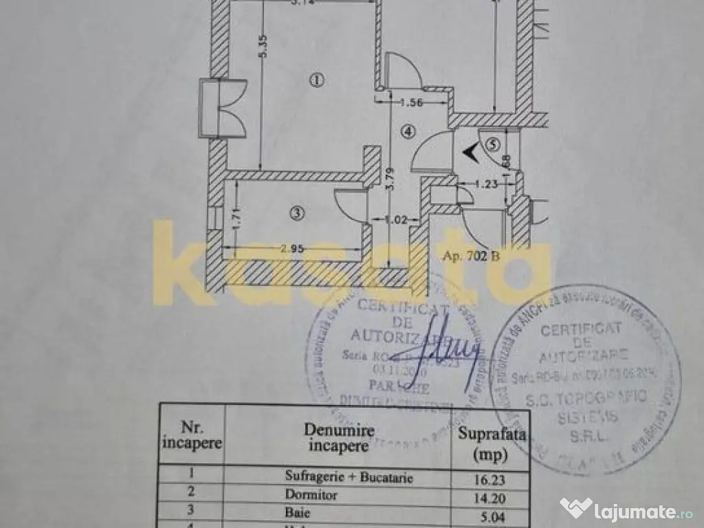 2 camere Cosmopolis I 40 mp utili I etaj 7 I parcare 