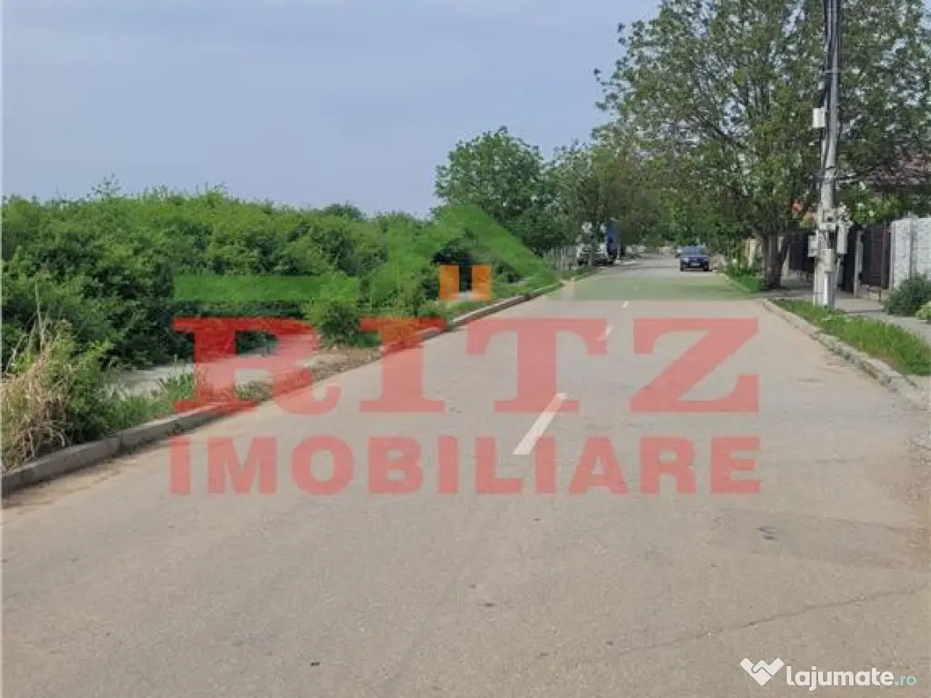 Teren intravilan 6900 mp D=65 ml, pretabil cartier rezidenti 