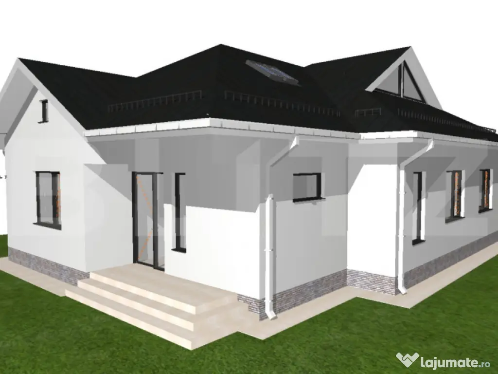 Casa P+M, 232 mp, 732 mp teren, zona Ionumi