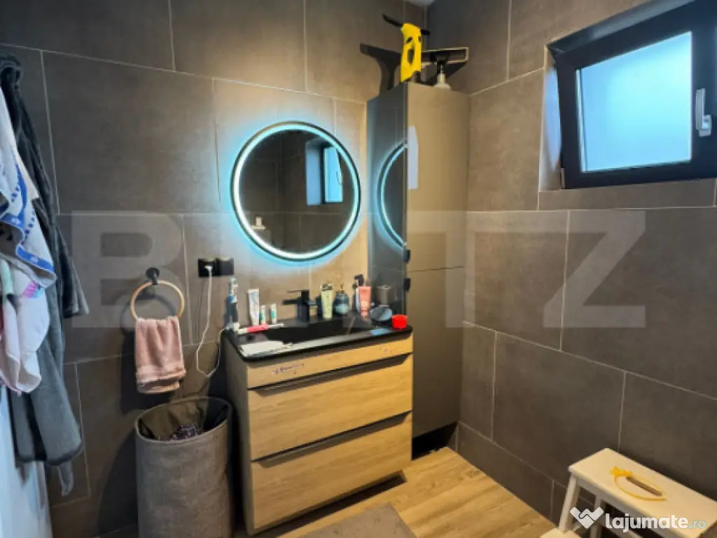 Casa pe un singur nivel finisata mobilata si utilata 120 mp