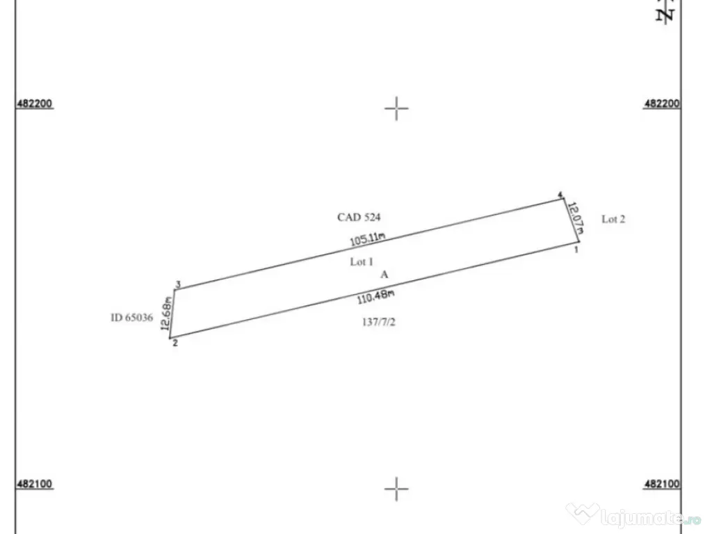 TEREN INTRAVILAN 1300 MP ZONA FOARTE BUNA