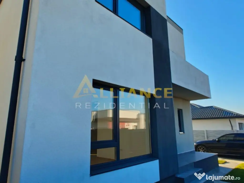 Vila mediteraneana - 4 camere - 2 bai - beci- 455mp teren -