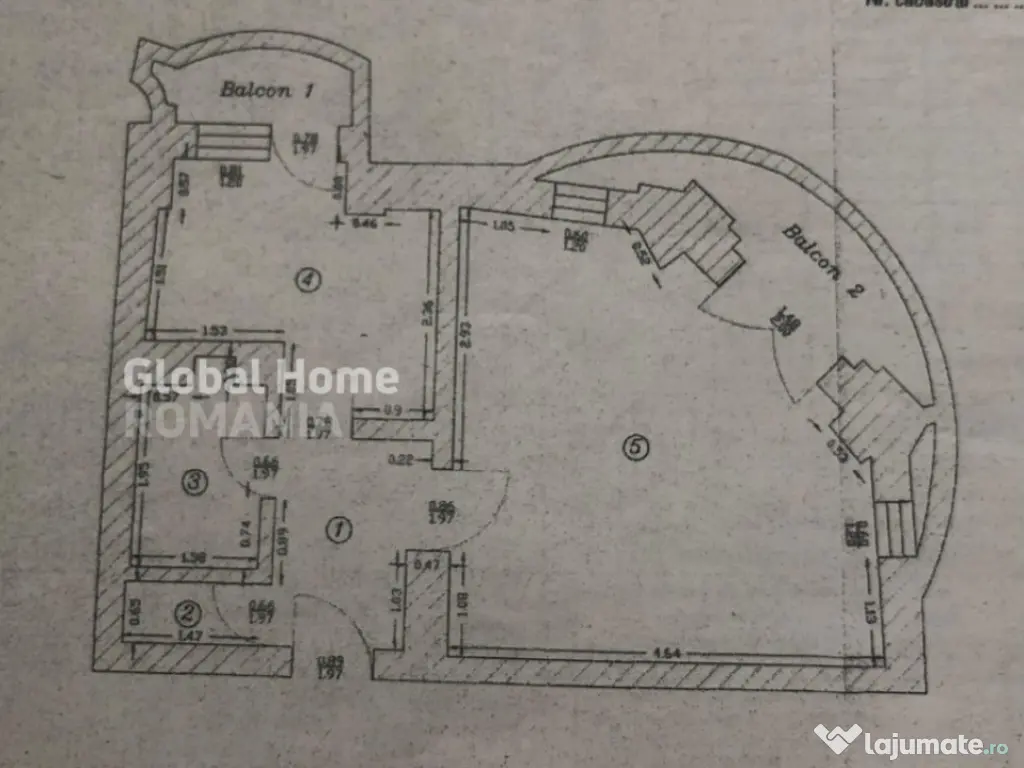 Studio Blv Decebal -Bloc Mixt-Acces Stradal -Vedere Blv -Ren 