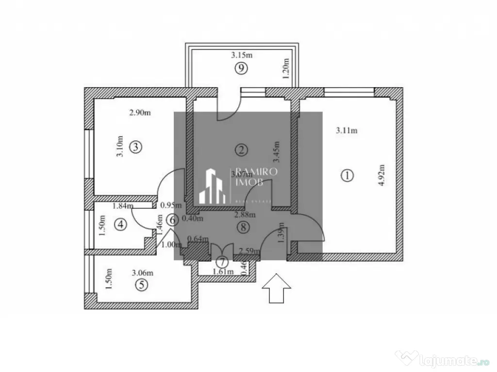 Apartament 3 camere decomandat - Piata Progresul -Soseaua... 