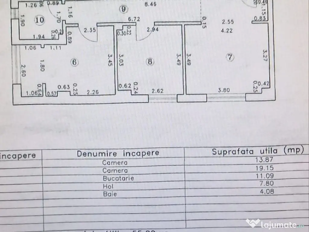 Faleza Nord, bloc 2015 vedere catre mare si lac 