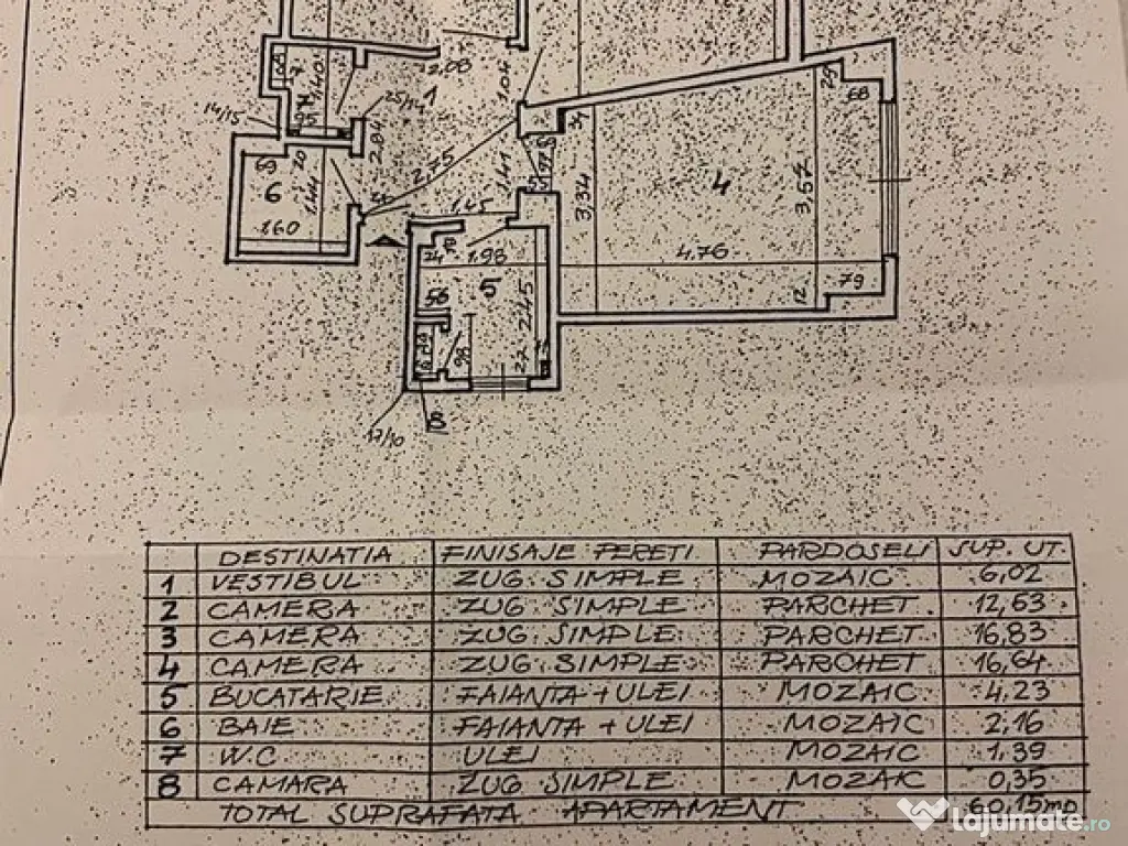 Apartament 60,15 mp - Romana - Ultracentral 