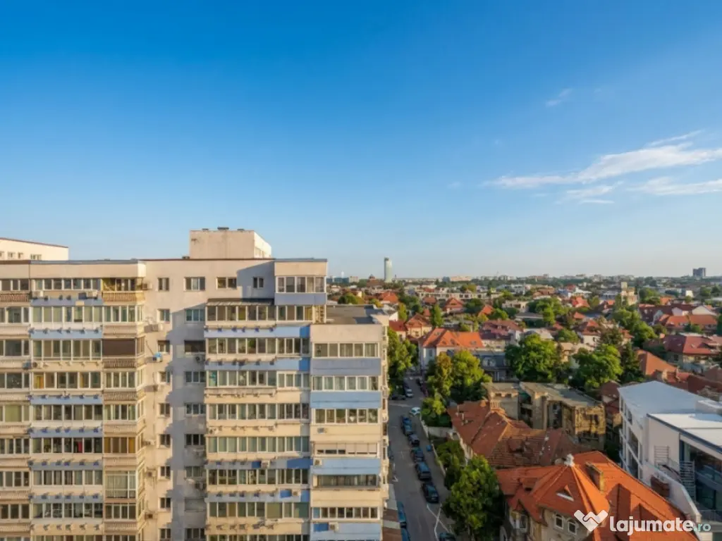 CALEA DOROBANTI, 2 CAMERE 60 MP, ETAJ 9, VEDERE LIBERA! 